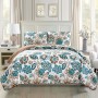 Drap de lit imprimé, ensemble 6 pièces, densité 133X72 en microfibre brossée