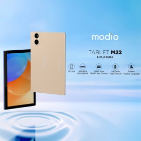 Tablette Modio M22 5G, Android, 512 GO, 8 GO, Dual SIM, 8000 mAh, Haute Capacité