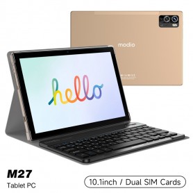 Tablette Modio M27 5G, Android, 512 GO, 8 GO, Dual SIM, 6000 mAh, Haute Capacité