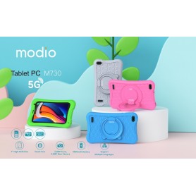Tablette PC Modio M730 5G, Android, 256 GO, 6 GO, SIM1, 4000 mAh, Haute Définition