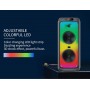 Woofer Haut-Parleur 10 pouces, 240 W avec Boîte en Bois Haute Puissance Rechargeable Bluetooth Karaoké