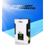 Chargeur Inverseur hybride SUNON PRO 5.5KW / 5500W, DC 48VDC, 127A, AC 230VAC, 50/60Hz, 23.9A