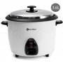 Cuiseur à riz, Scheffler RC-360, 1300W, 3,6 L maintien au chaud, revêtement antiadhésif en acier inoxydable, blanc