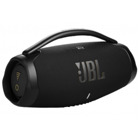 Haut-parleur JBL Boombox 3 Wi-Fi Premium, Enceinte Bluetooth Portable, IP67, 24H, d’autonomie