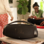 Haut-parleur JBL Boombox 3 Wi-Fi Premium, Enceinte Bluetooth Portable, IP67, 24H, d’autonomie