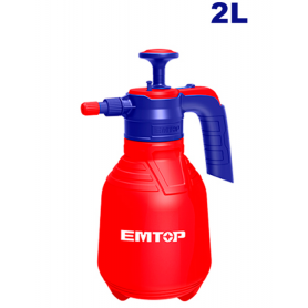 Pulvérisateur Manuel 2L EMTOP ESPP20202, 2 litres, 2,5 bars, pour les petits travaux de pulvérisation