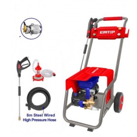 Nettoyeur commercial à Haute Pression EMTOP EHPW30018, 2400W, 100 Bar, 1450 PSI, 10 L/min