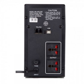 Onduleur électrique, Lightwave UPS, 2000VA, 1600W, batterie de secours, Protection de surcharge, de court-circuit