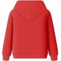 Sweat à Capuche Unisexe en coton Rouge, poche kangourou, capuche réglable manches longue - Confort et Style Réunis