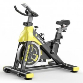 Vélo de sport spinning , Professionnel d'Intérieur , 150 kg, Unisexe, en Acier pour un fitness complète et efficace