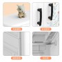 Armoire pour Bébé en Plastique avec Conception Dessin Animé Cerf et Tiroirs de Rangement