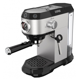 Machine à Café Espresso WINNING STAR ST-9709, 1450W, 19 BAR, 1.L, en acier inoxydable