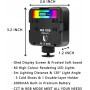 Mini projecteur de lumière RGB LED Vidéo Light pour camera et Photographie