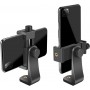 Support de Smartphone Rotatif 360 Degrés pour iPhone et Téléphones Android, Mécanisme Réglable