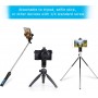 Support de Smartphone Rotatif 360 Degrés pour iPhone et Téléphones Android, Mécanisme Réglable