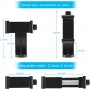 Support de Smartphone Rotatif 360 Degrés pour iPhone et Téléphones Android, Mécanisme Réglable