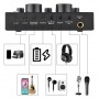 Kit Microphone Studio BM-800 avec Carte Son V8 – Ensemble Audio Professionnel pour Podcast, Chant et Streaming