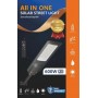 Lampadaire Solaire Tout-en-Un, 300W LED, Nouvelle Conception moderne et compact