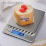 Balance de Cuisine Numérique VAHIGCY, Précision 0.1g, charge 3 kg, Ecran LCD