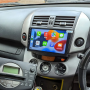 Autoradio 10.1" Android 13.0 avec Navigation GPS, DVD et Commande au Volant pour Toyota RAV4 (2007-2011)