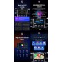 Autoradio Android 12 pour Toyota Rav4 2003-2005, san fil, Support de navigation GPS
