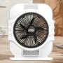 Ventilateur de Table WINNING STAR ST-4057, Rechargeable 12" 34W avec Lumière LED