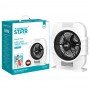 Ventilateur de Table WINNING STAR ST-4057, Rechargeable 12" 34W avec Lumière LED