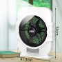 Ventilateur de Table WINNING STAR ST-4057, Rechargeable 12" 34W avec Lumière LED