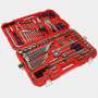 Caisse d’Outils de 142 Pièces EMTOP EHTS01421, pour des travaux de bricolage, de réparation, et de maintenance