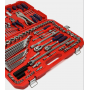 Caisse d’Outils de 142 Pièces EMTOP EHTS01421, pour des travaux de bricolage, de réparation, et de maintenance