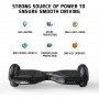 Scooter, Gyrocopters Prime 2025 Hoverboard Pro 6.0, Tout Terrain, 300 W, 15 km/h, Haut-Parleurs Bluetooth Intégrés