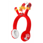 Casque écouteur Bluetooth décoré Noel avec Ornement Suspendu