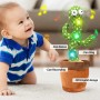 Cactus Interactif parlant, Jouet Éducatif, 120+ chansons intégrées pour enfant de 3 à 9 ans