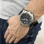 Montre de Sport à Quartz Casio pour Homme, Style Militaire Robuste, élégante et fonctionnelle - Argent