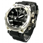 Montre de Sport à Quartz Casio pour Homme, Style Militaire Robuste, élégante et fonctionnelle - Argent