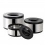 Ensemble Lunchbox KeepWarm 3PCS, Stockage Alimentaire en Acier Inoxydable