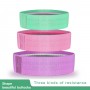 Ceinture Bande de Résistance pour le sport, Fitness & Yoga, Design Antidérapant