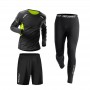 Ensemble de survêtements Sport 5 Pièces pour Homme Taille élastique en Polyester