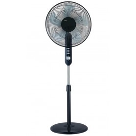 Ventilateur à Pied RAKS SF 16 STN, 16 pouces, 60 Watts, 3 Niveaux de Vitesse, Oscillation en 2 Directions