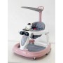 Trotteur de Marche KLL002 2en1, pour Bébé de 6 mois à 3 ans, 6 roues en silicone, Structure en fer