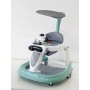 Trotteur de Marche KLL002 2en1, pour Bébé de 6 mois à 3 ans, 6 roues en silicone, Structure en fer