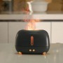 Humidificateur Diffuseur d'Arômes avec Effet Flamme Silencieuse Design Moderne