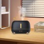 Humidificateur Diffuseur d'Arômes avec Effet Flamme Silencieuse Design Moderne