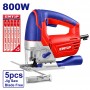 Scie Sauteuse EMTOP EJSW8001, 800W, 5 lames, 800-3000 tr/min, Performante et Polyvalente