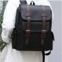 Sac à dos, Mochila en Cuir PU pour Homme et Femme, Étanche et Polyvalent