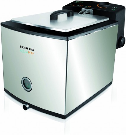 Friteuse à huile Professionnal Taurus Aquafry 2000 W, 3.5 litres, noir, acier inoxydable