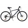 Vélo Bicyclette Urbaine Altitude Infinity, 7 vitesses en Aluminium avec, jantes en alliage double paroi, Noir