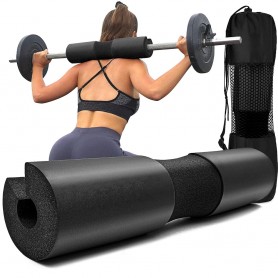 Coussin Squat Pad en Mousse Premium pour Barre de Squat, Durable et résistant