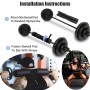 Coussin Squat Pad en Mousse Premium pour Barre de Squat, Durable et résistant