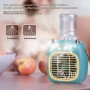 Humidificateur & Ventilateur 2-en-1,USB 1200mAh Portable pour la maison, le bureau, la voiture ou les voyages